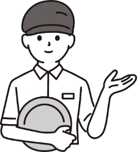 外食・食品製造のイラスト